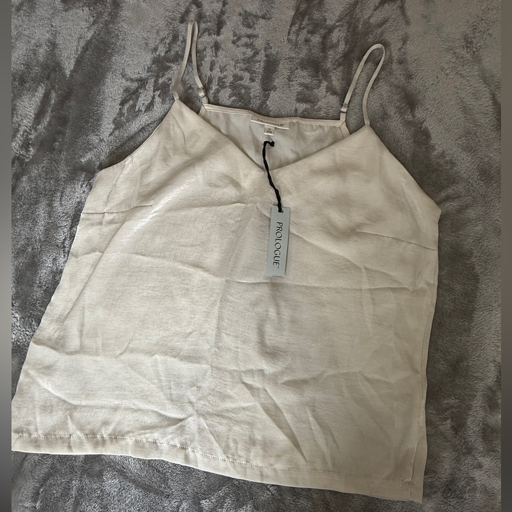 Prologue Light Beige Camisole Top